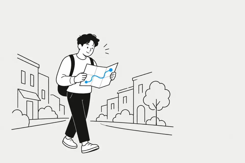 ENTP 딴지 장인 — 쉬며 충전하는 장면 그림