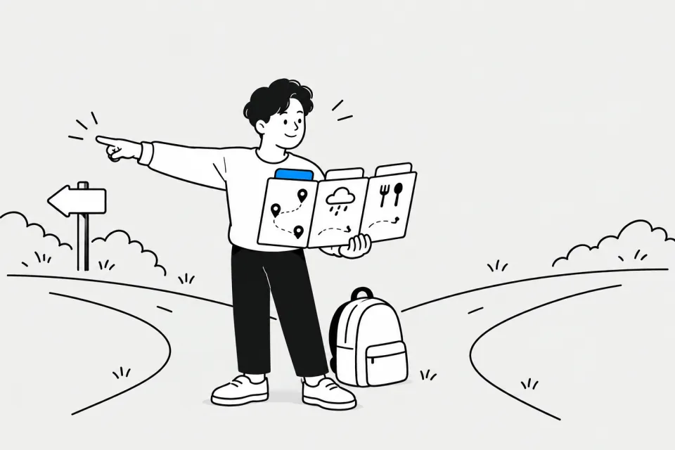 INTJ 조용한 체스 플레이어 — 일상 한 장면 그림